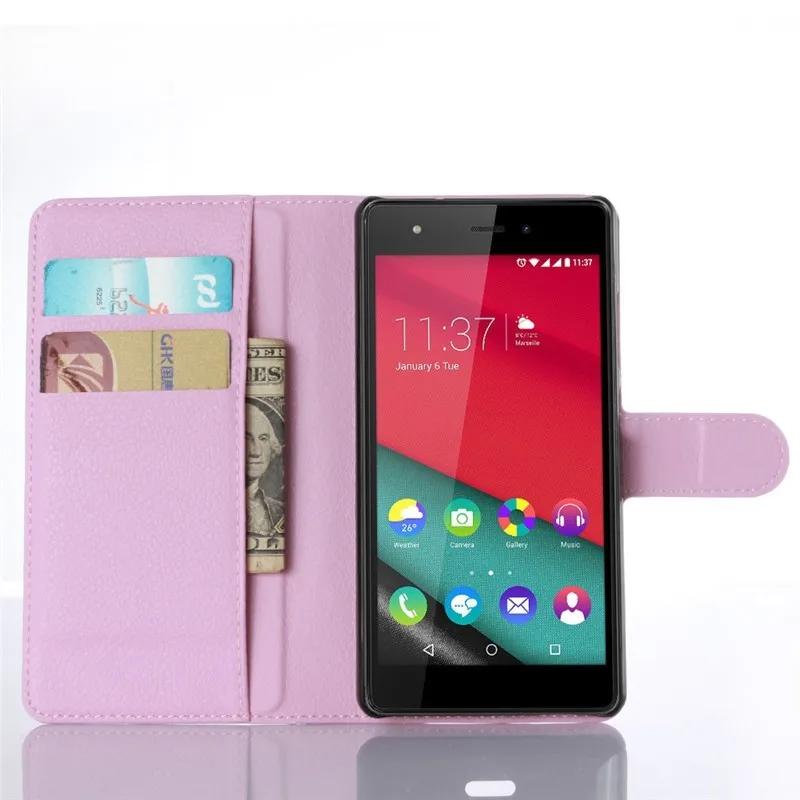 Для Wiko Fever 4G 4G кошелек флип-чехол кожаный чехол для чехол Wiko pulp 4G 4G чехол для телефона TPU чехол подставка с держателями карт