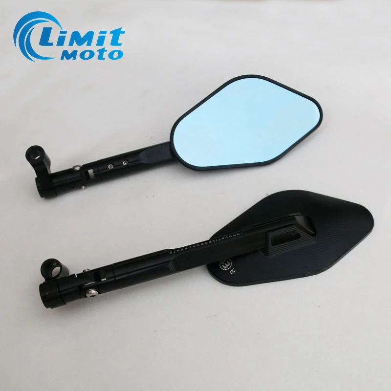 

Universal Aluminum CNC motorcycle rearview Side mirror For KAWASAKI SUZUKI YAMAHA HONDA R1 R6 FZ6 GSXR 600 750 NINJA 250 Z750