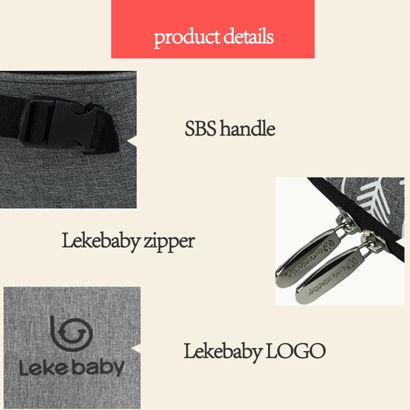Детская изоляционная сумка lekebaby, сумка для беременных, бутылочка для кормления, грелка для еды, сумка-холодильник для сохранения свежести, для ухода за ребенком, для мам и детей