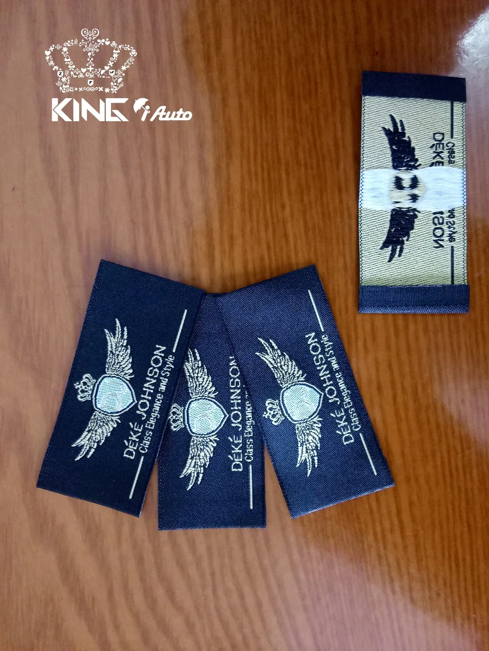 Brand garment or customized woven label/ Free tax and shipping/ embroidered patch/ hang tag/ cut fold/3200 pcs a lot | Дом и сад
