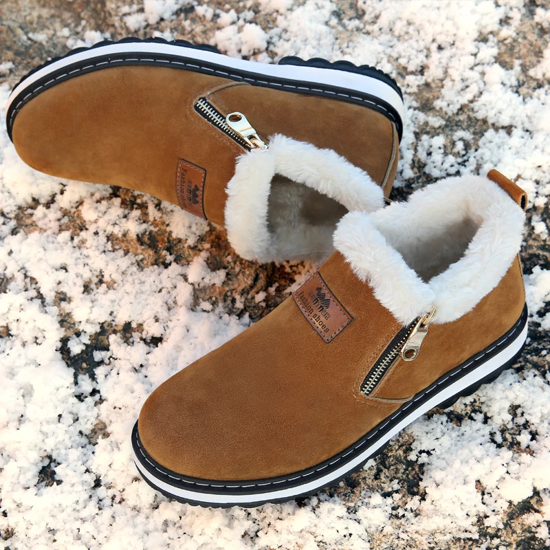 Новое поступление модные зимние мужские ботинки износостойкие ботильоны ручной