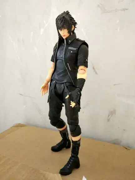 Square IX Final Fantasy XV Play Arts Kai Noctis Lucis экшн фигурка без коробки дешевая стоимость