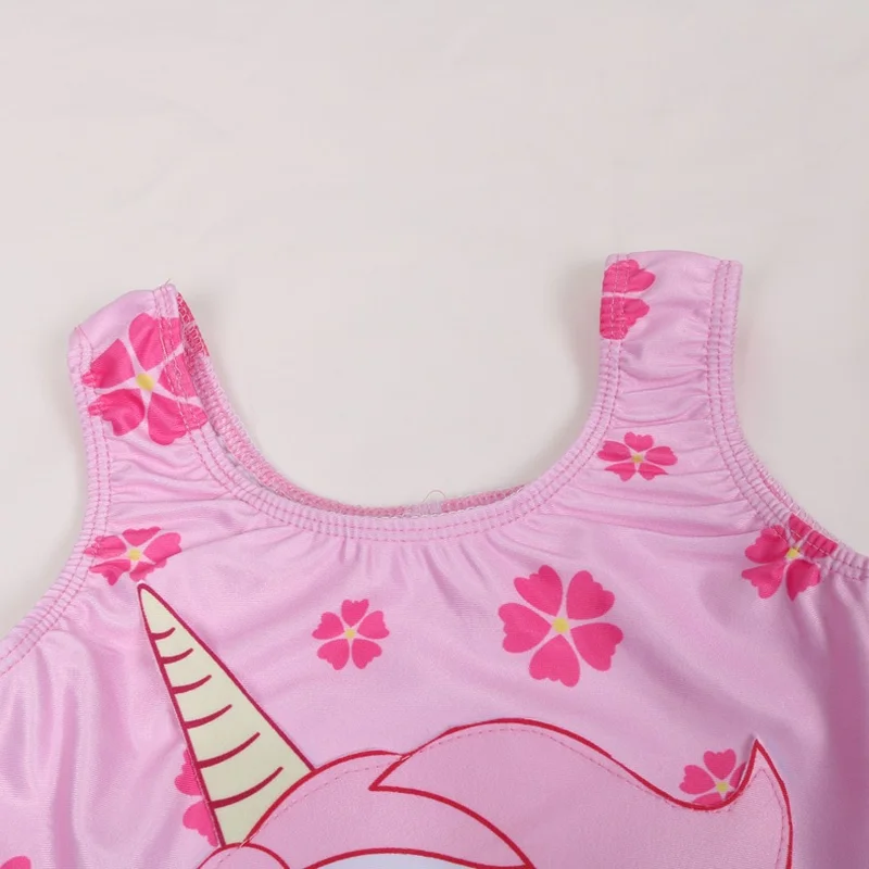 Новинка 2019 модное боди с единорогом одежда для плавания маленьких девочек