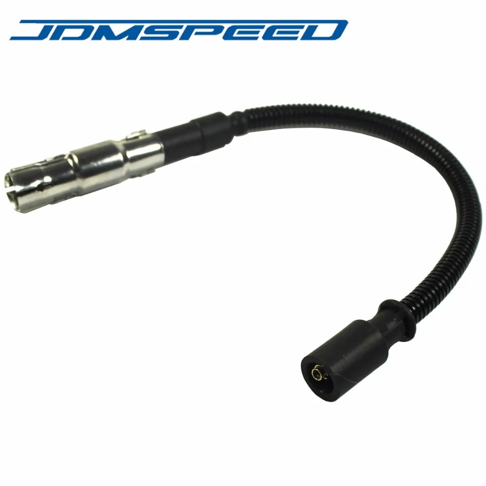 JDMSPEED черный цвет штекер провода наборы с катушки зажигания 6 шт. подходит для Mercedes-Benz C CL CLK ML класс