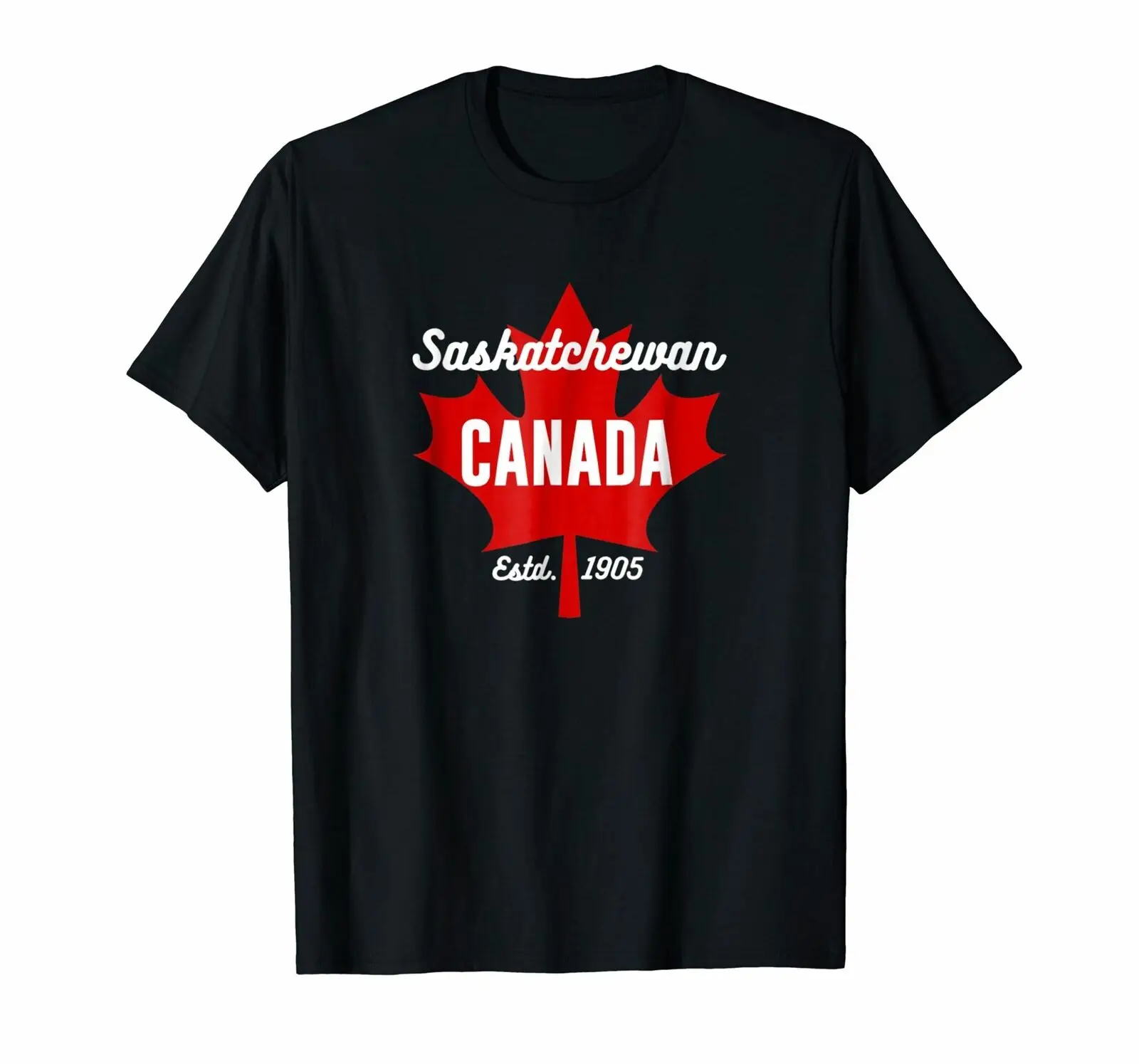 

Saskatchewan Canada T-shirt Eh Maple Leaf Canadian Flag Gift Tees Fashionable