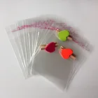 1000 шт., прозрачные пластиковые пакеты, 8 х10 см