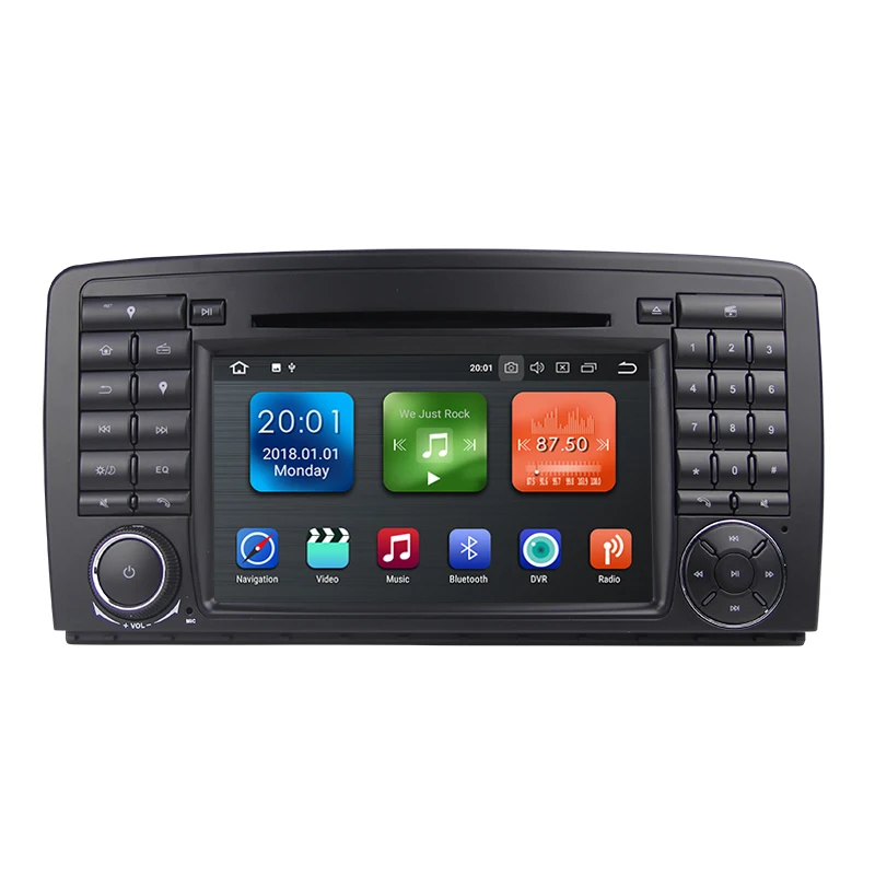 KSAOTU 7 &quotDAB + 4G Android 8 1 автомобильный DVD плеер SD GPS для Mercedes Benz R-Class W251 R280 R320 |
