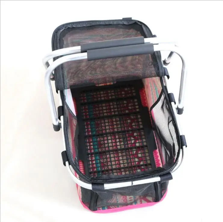 2017 Выдвижная Сумка переноска для домашних животных собак кошек велосипедная