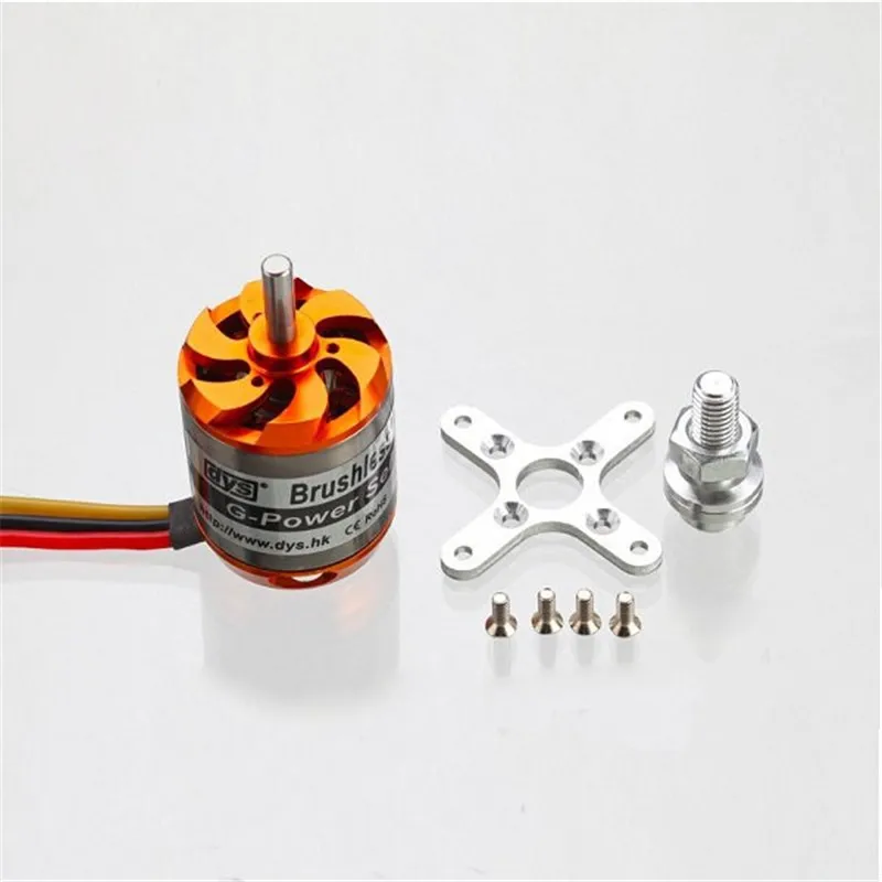 Модернизированный бесщеточный двигатель DYS D3548 3548 790KV 900KV 1100KV для моделей RC