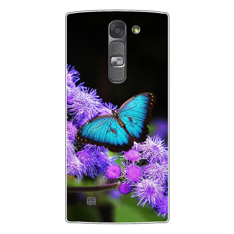 Задняя крышка чехол для LG Magna G4c H522Y H502f H500F H525N короны цветка башни однотонный Мягкий чехол из TPU силиконовый чехол для LG G4 мини Чехол
