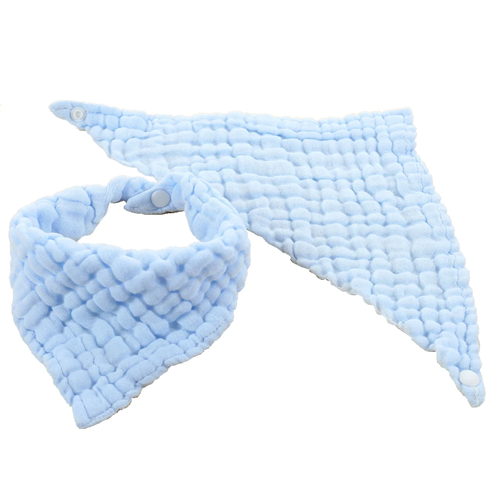

European And American Popular Kids Baby Feeding Cotton Towel Bib Boy Girl Bandana Saliva Triangle Towel Dropshipping