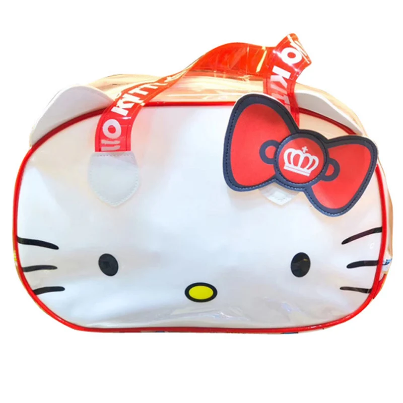 A Kawaii hello kitty 35 см ручной работы женские сумки мама милая девушка хозяйственная сумка мультфильм портативный модный Рождественский плюшевый рюкзак - Цвет: A