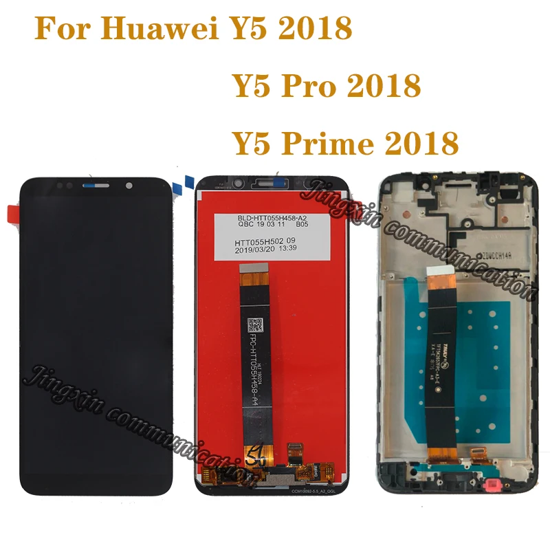 ЖК дисплей с сенсорным экраном и дигитайзером в сборе для Huawei Y5 2018 DRA LX2 L21 L01