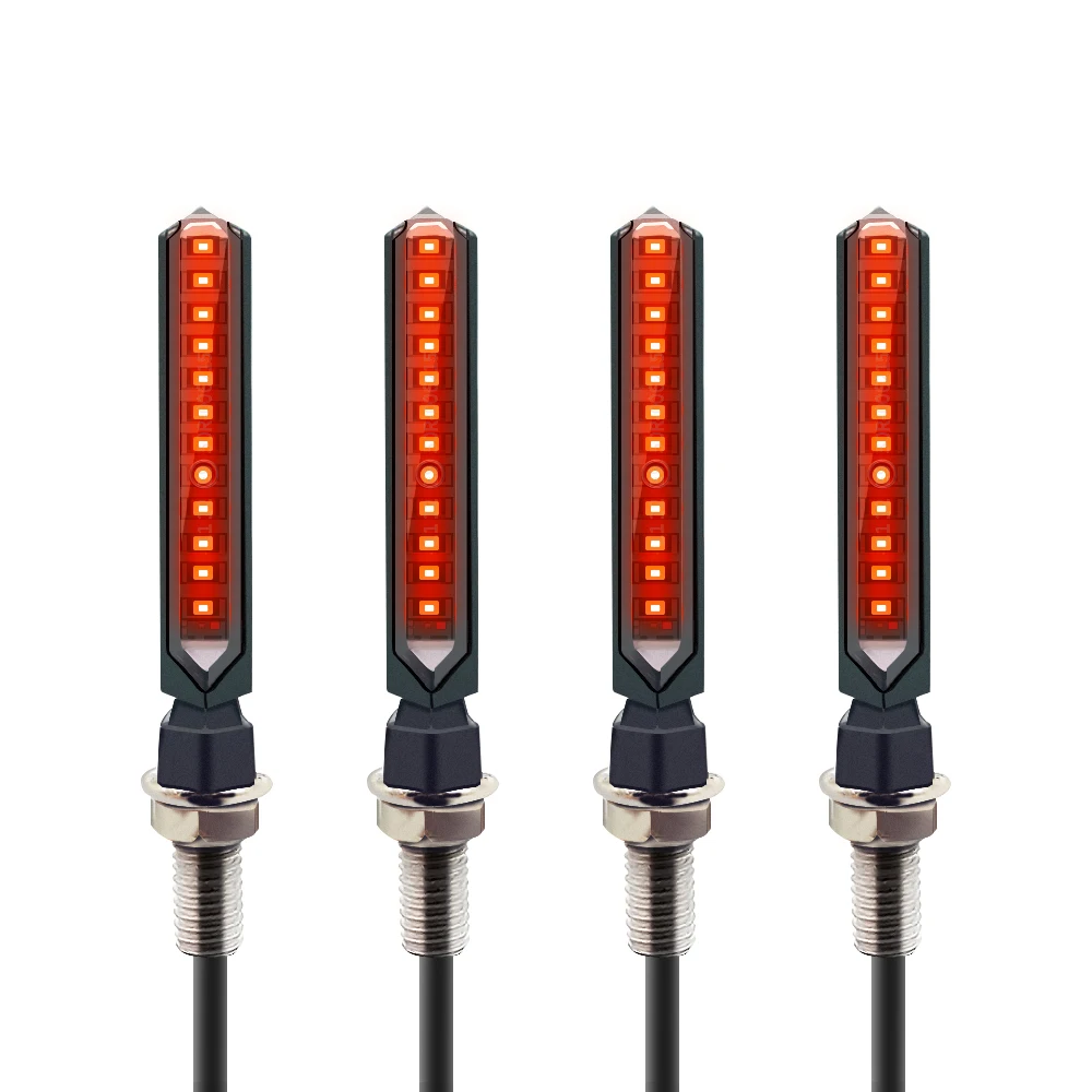 ZXD-006-HON-4PCS Светодиодный стоп мото rcycle поворотники стрелки мигалка мото сигнал для SUZUKI bandit 600 sv burgman 400 m109r gs500 sv 650 - Цвет: ZXD-006-HON-4PCS