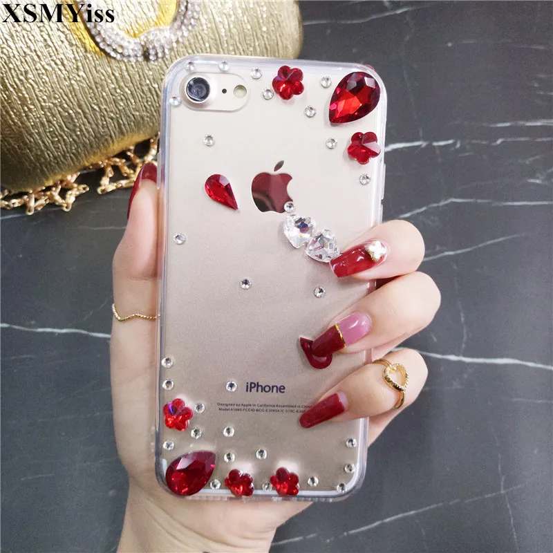 Чехол для телефона Samsung j5 j7 j4 j6 j8 A5 A7 A9 A8 A6 PLUS 2017 2018 A80 со стразами и бриллиантами| |