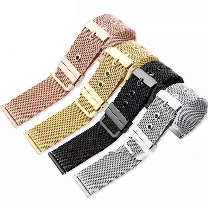 Нержавеющая сталь сетки Ремешки для наручных часов Apple Watch 1/2/3/4/5 38-40/42-44 мм ремешок для часов с разъемом для наручных часов Iwatch, ремешок Аксессуары для часов