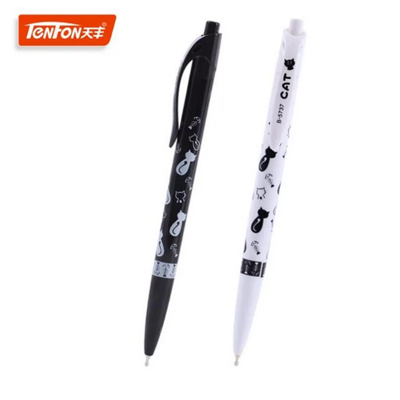 Милый кавайный мультипликационный котик шариковая ручка животных шариковые