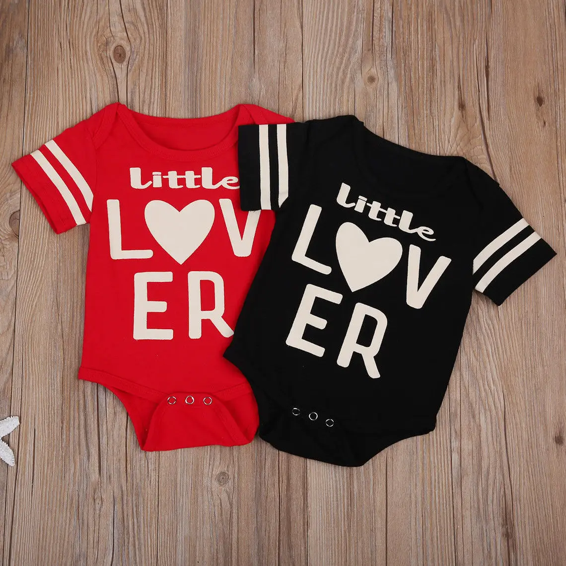 Детский хлопковый комбинезон с принтом любовь Новинка 2017 года летний сарафан для