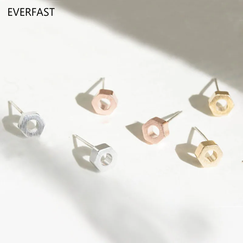 1 пара забавных шпилек Everfast с винтовой крышкой инструменты серьги модные 2018