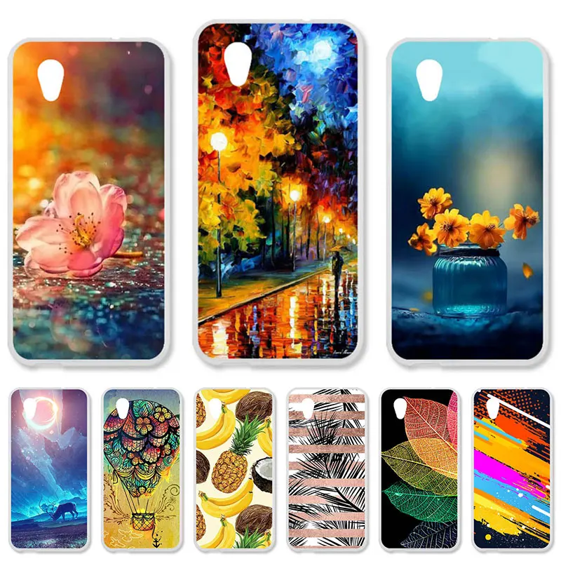 TAOYUNXI DIY окрашенный силиконовый чехол s для Alcatel 1 5033D 5033 5033A 5033Y 5033X 5 0 дюймов гибкие