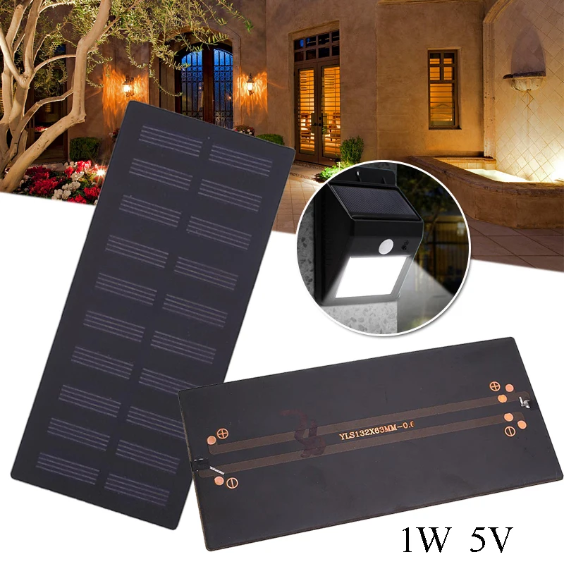 2000 мАч 1 Вт 5 В солнечная батарея поликристаллическая панель премиум зарядное