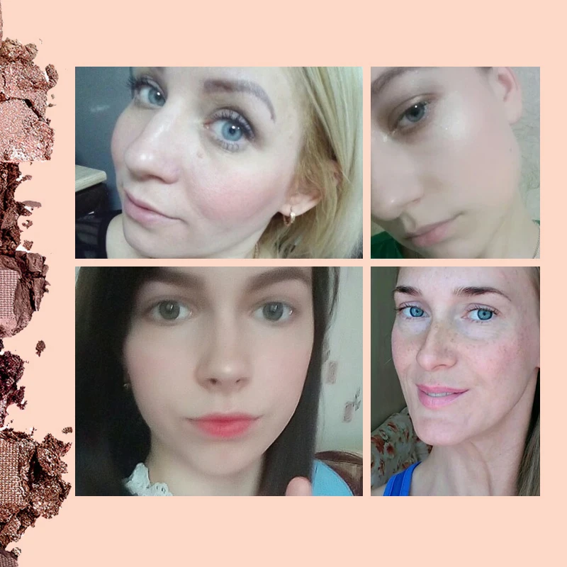 Beauty Makeup Blush Face Make Up for professional Blusher Palette Powder Moisturizing Cream Cosmetics | Красота и здоровье