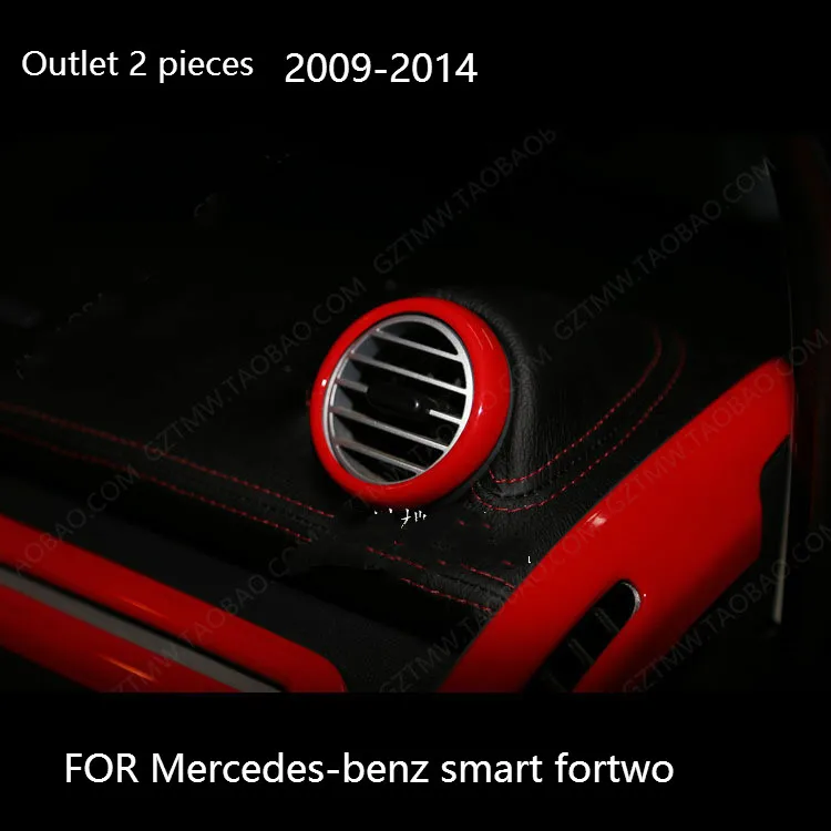Стайлинг автомобиля для Benz Smart Fortwo 2009-2014 внутренние модифицированные