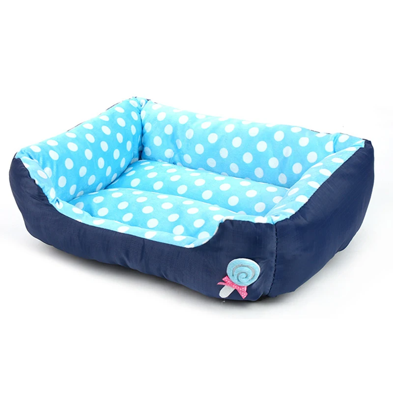 Blue Мягкий теплый коврик для питомника одеяло коврик для кошачьего туалета коврик для сна прекрасный Матрас Подушка для маленьких и больших собак зимняя теплая кошка - Цвет: Blue