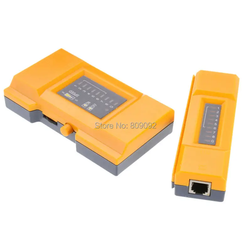 Высококачественный TL 668 Professional RJ11 RJ45 Cat5 Cat6 тестер сетевого телефонного кабеля|cable