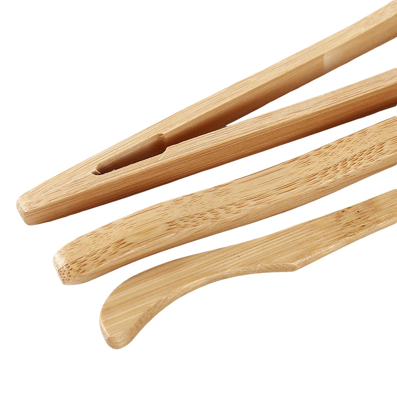 5 шт./компл. китайские чайные ложки Бамбуковая чайная ложка мерная для кофе