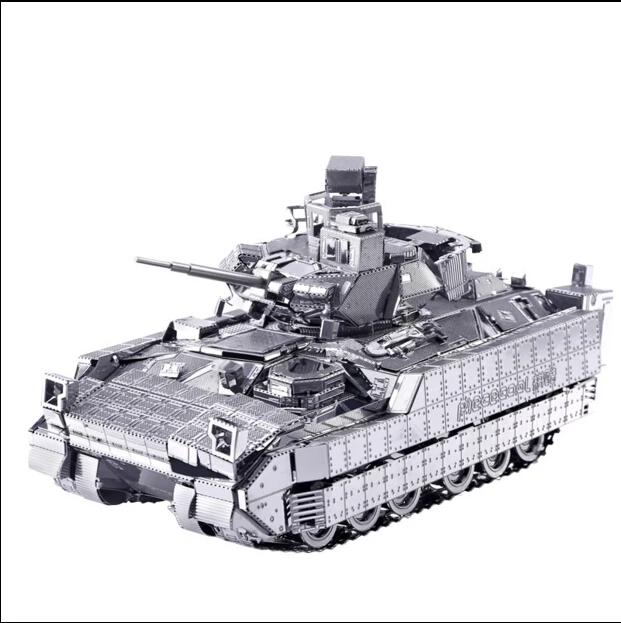 3D головоломки классические DIY металлический нано пазл Centurion Танк M2A3 модель