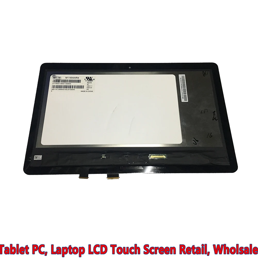 11 6 дюймовый ноутбук IPS сенсорный ЖК экран в сборе + рамка для Asus Transformer Flip Book TP200 TP200S