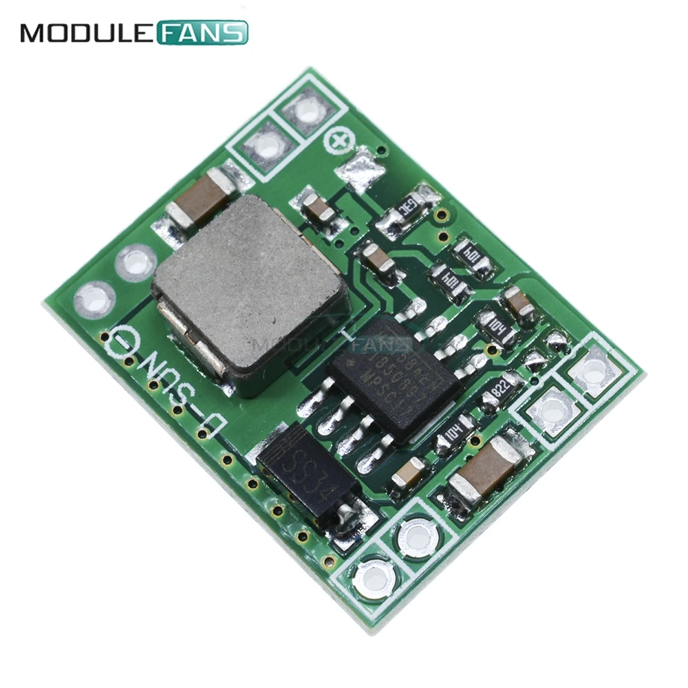 5PCS DC 7-28V to 5V Ultra Mini Step Down Power Supply Module DC-DC Buck Converter Input 7V~28V Output Max 3A Replace LM2596 | Электронные
