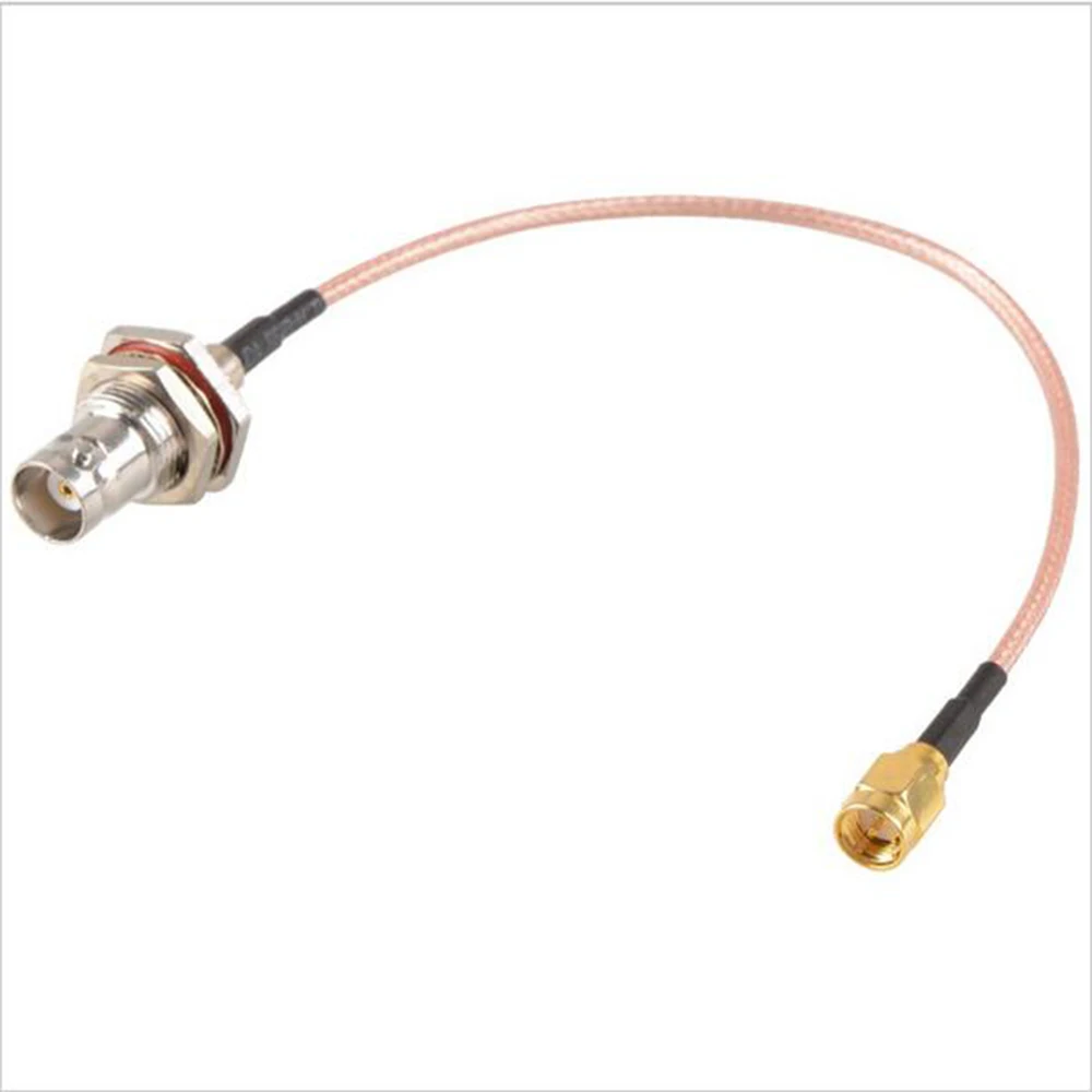 ALLISHOP 3M RF BNC Female Jack To SMA Male Plug Gold Plating Adapter RG178 Coaxial Cable | Обустройство дома