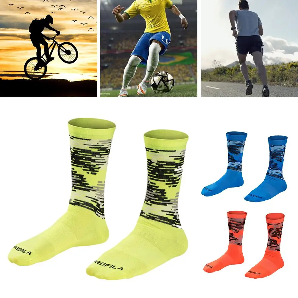 Мужские спортивные велосипедные носки для велоспорта дышащие бега на открытом