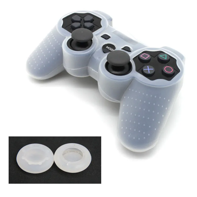 Мягкий силиконовый гибкий защитный чехол для Sony PS3 Dualshock 3 резиновый с