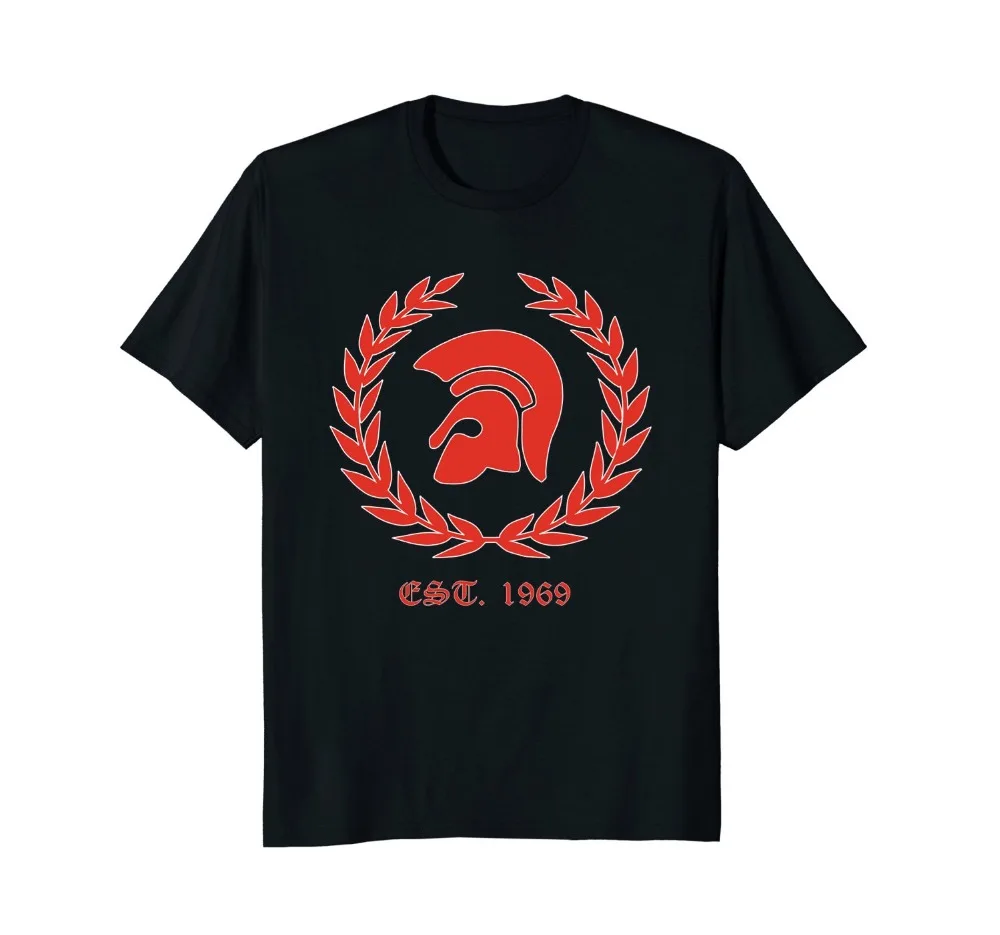 

T-Shirt 2019 Fashion Men Classic Tops Tee Shirts Trojan Skinhead T-Shirt Ska,Punk,Oi,Revolution,1969 Funny Casual Tee Shirts