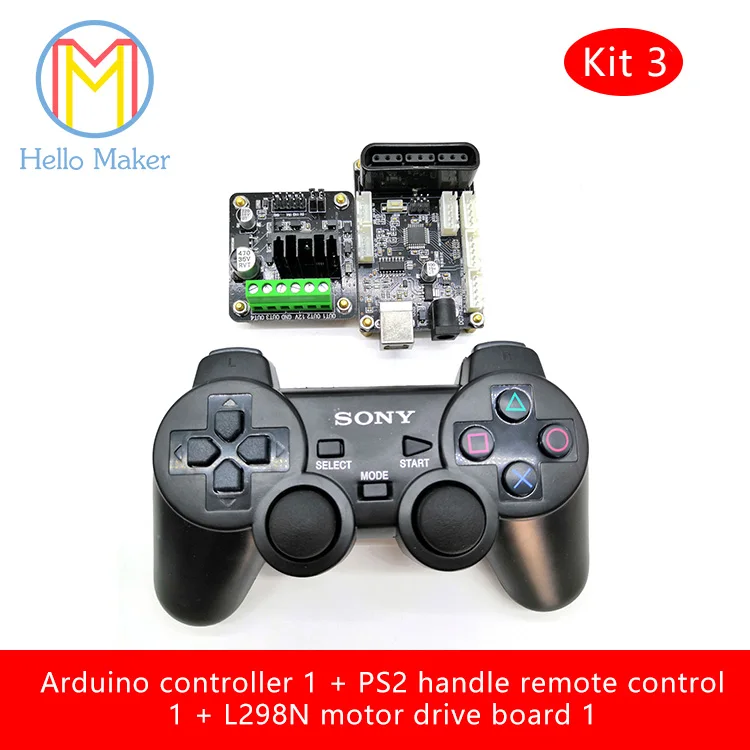 Контроллер Arduino драйвер двигателя постоянного тока беспроводной пульт