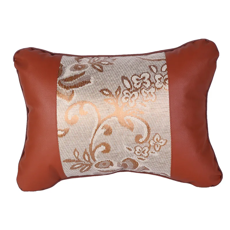 coffee lumbar pillow IKSNAIL Автомобильная подушка для шеи, Автомобильная подушка для сиденья, подушка для шеи, подушка для шеи, подушка подголовника, дышащая подушка для головы - Цвет: coffee lumbar pillow