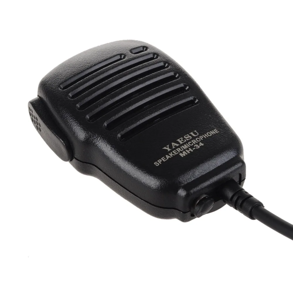 2 шт. для Yaesu MH 34B4B микрофон зажим 3 5 мм наушники аудио разъем плечо PTT колонка VX 3R