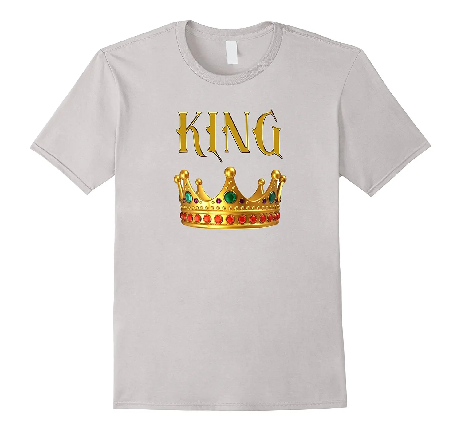 King золотая корона с драгоценными камнями роялти | Мужская одежда