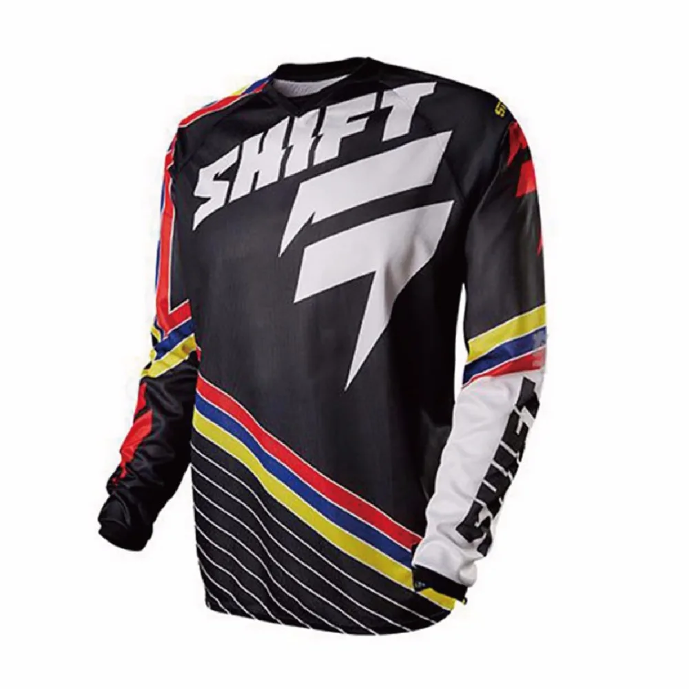 2018 фурия Race Moto MX Горный велосипед Мотокросс Джерси BMX DH MTB футболка одежда с