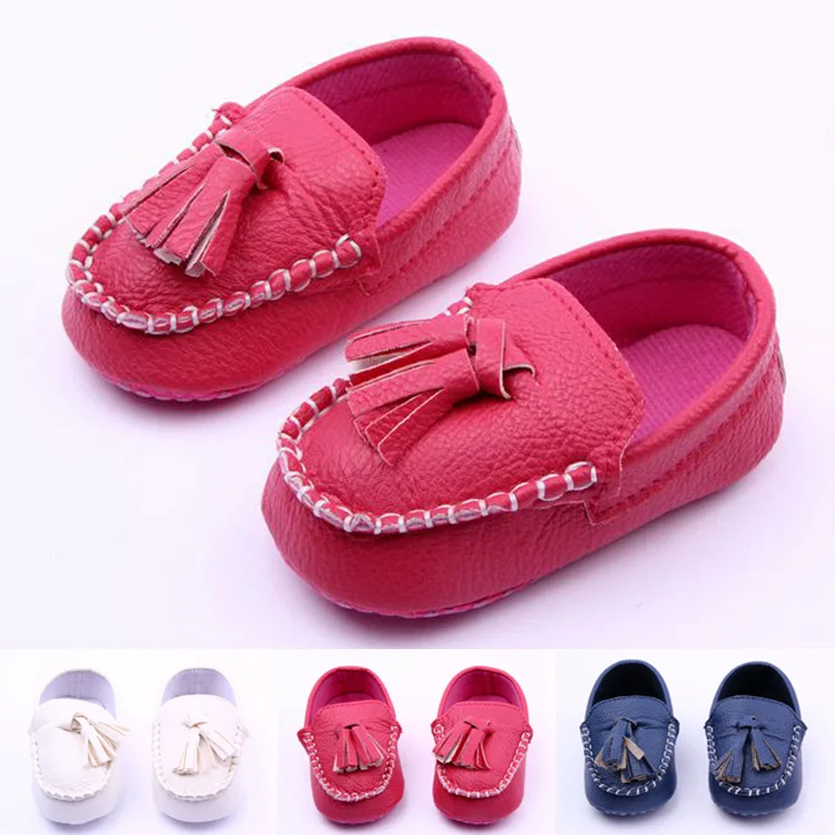 Новинка 2019 Лоферы для маленьких мальчиков Милая обувь малышей Обувь девочек