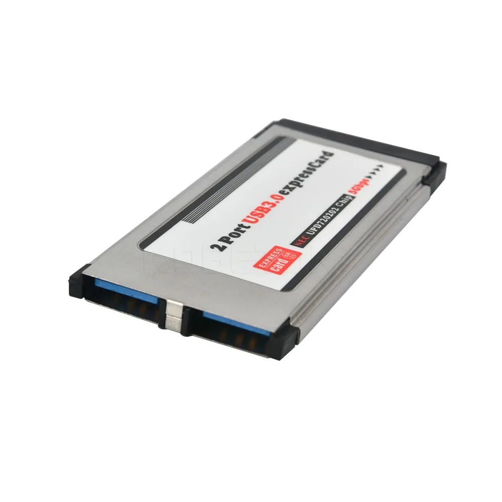 Kebidumei PCI экспресс карта на USB 3 0 Экспресс адаптер с 2 портами 34 мм конвертер 5 Гбит/с