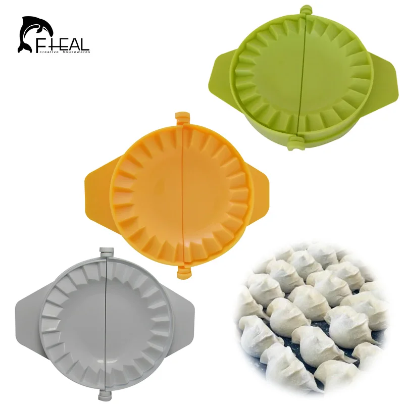 FHEAL 1 шт. формы для пельменей Еда Класс пластмассы клецки создатель прессформы