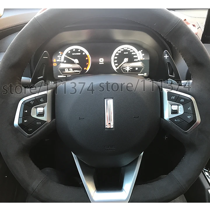 NULLA Aluminum for Haval H6 H8 H9 H2S WEY VV 5 7 2017 Steering Wheel Decoration Paddle Shift Extension Shifter Sticker Trim | Автомобили и
