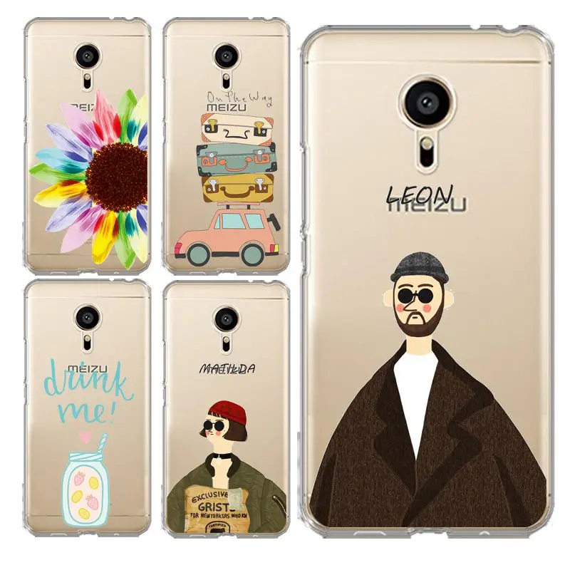 Мягкий прозрачный чехол из ТПУ с рисунком подсолнуха для meilan MX6 pro6 U20 U10 A5 M5 M5S E E2 Milke