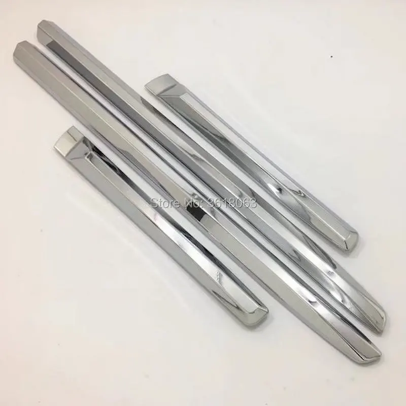 Фото Для Toyota LAND CRUISER PRADO FJ150 2010-2021 молдинговая накладка на боковую дверь, облицовочная накладка, хромированная наклейка из АБС-пластика, автомобильные аксессуары №3