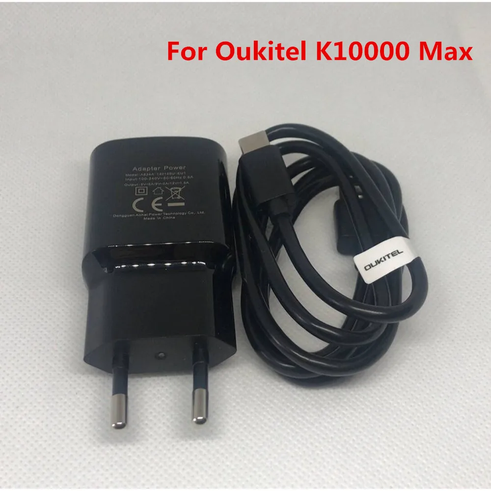 Новый оригинальный OUKITEL K10000 MAX USB адаптер питания 5 в зарядное устройство ЕС вилка