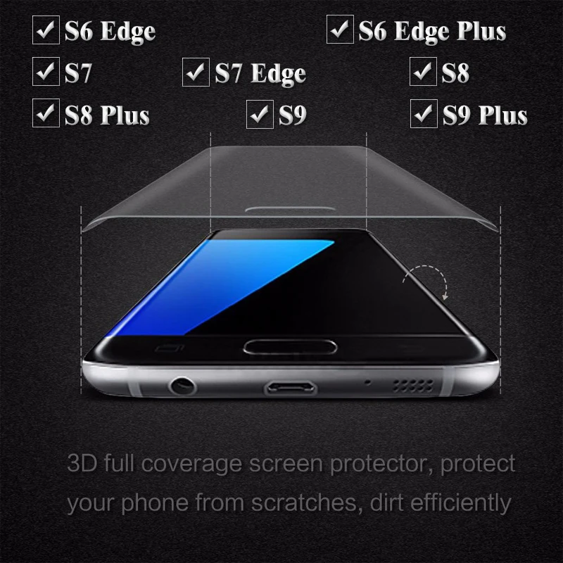 Чехол для samsung s9plus s7 edge s9 plus s8 s8plus s7edge чехол телефона coque funda galaxy 9 s 8 7s 6s 6 7 мягкие